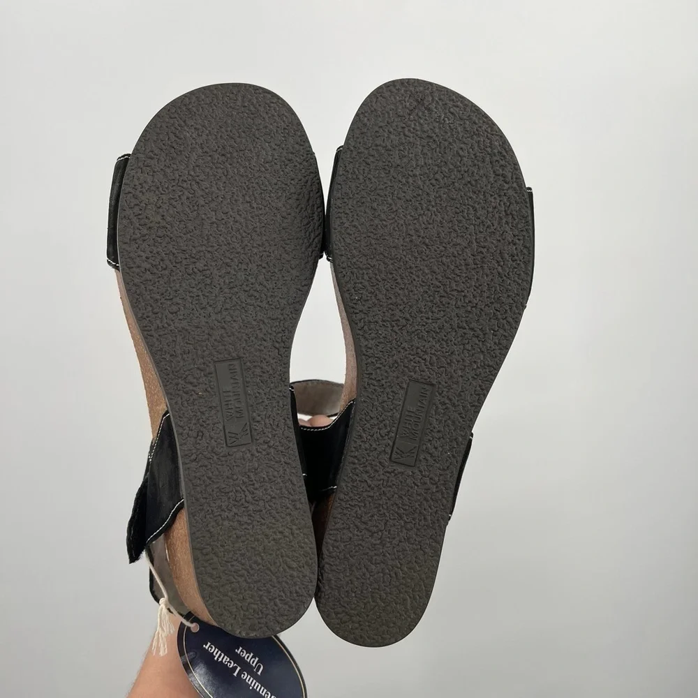 White Mountain NEW Wedge Sandal Ladies Size 9 1/2M - Picture 5 of 7